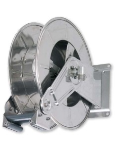 ENROLLADOR RETRACTIL 25 MTS 200 BAR 1" ACERO INOX AISI 304